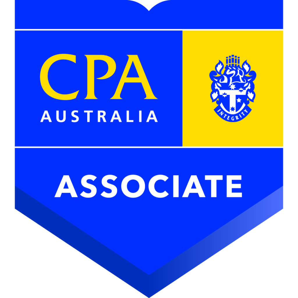 Associate Member of CPA Australia (ASA) badge